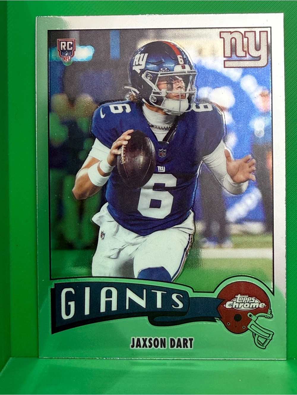 2025 Topps Chrome - 1975 Topps Jaxson Dart #1975-25 (RC)